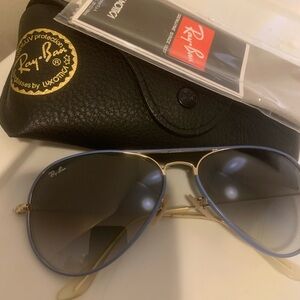 Ray Ban women’s aviators sunglasses